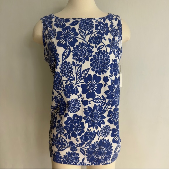 Talbots Tops - TALBOTS Tropical Floral Tank Top NWT